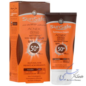 کرم ضد آفتاب آنتی آکنه SPF50 سان سیف