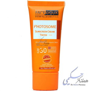 کرم ضد آفتاب رنگی فوتوزوم SPF 30 فیس دوکس