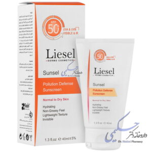 کرم ضد آفتاب پوست خشک سانسل SPF50 لایسل