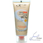 کرم ضد آفتاب رنگی SPF30 حاوی فیلترهای فیزیکی سی گل