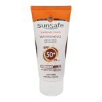 کرم ضدآفتاب SPF50 پوست چرب بژ روشن سان سیف