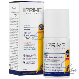 رول آن لوسیون ضد آفتاب SPF50 پرایم