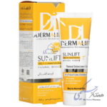 ضد آفتاب رنگی پوست های معمولی و خشک سان لیفت SPF50 درمالیفت