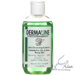 محلول پاک کننده پوست چرب 250 میلی لیتری درمالاین