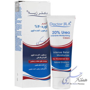 کرم مرطوب کننده قوی حاوی اوره 20 درصد دکتر ژیلا