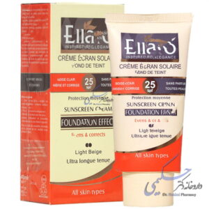 کرم ضد آفتاب با پوشش کرم پودر SPF25 الارو