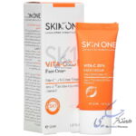 کرم صورت ویتامین سی 20 درصد اسکین وان