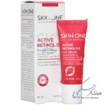 کرم ضد چروک دور چشم اکتیو رتینول 0.2 اسکین وان