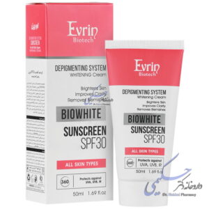 کرم ضد آفتاب روشن کننده SPF30 بایووایت اورین