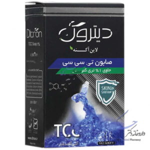 صابون تی سی سی حاوی 1% تری کلوکربان دیترون دیترون