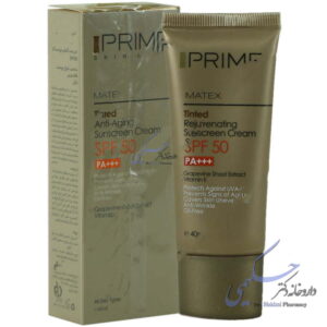 کرم ضد آفتاب جوان کننده SPF50 پرایم