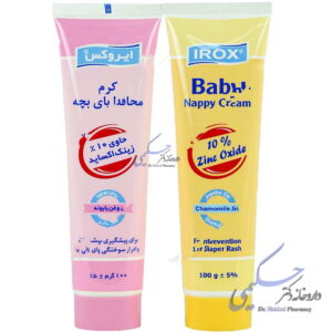 کرم محافظ پای بچه ایروکس 100 گرمی ایروکس