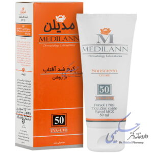 کرم ضد آفتاب مدیلن SPF50 مدیلن