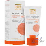 کرم ضد آفتاب هایلی پروتکتیو نئودرم بی‌رنگ SPF50