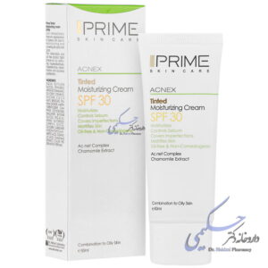 کرم مرطوب کننده رنگی SPF30 پوست چرب پرایم