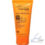 کرم ضد آفتاب دکتر ژیلا مولتی پروتکشن رنگی SPF50 انواع پوست