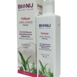 شامپوگیاهی تقویت کننده موی چرب بیونیج مدل Folium