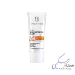 کرم ضد آفتاب بیزانس SPF50 مناسب پوست چرب (بژ طبیعی)