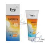 کرم ضد آفتاب اورین SPF50 مناسب پوست خشک و حساس (بی رنگ)