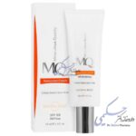 کرم ضد آفتاب ام کیو SPF50 فاقد چربی (بژ طبیعی)