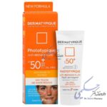 فلوئید ضد آفتاب درماتیپیک SPF50 مناسب پوست قرمز و حساس (بی رنگ)