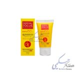 امولسیون ضد آفتاب درمال فوکوس SPF50 مناسب پوست چرب (بژ طبیعی)