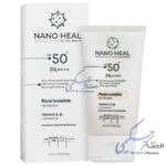 فلوئید ضد آفتاب نانوهیل SPF50 مناسب پوست چرب(بی رنگ)