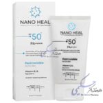 فلوئید ضد آفتاب نانوهیل SPF50 مناسب پوست خشک(بی رنگ)