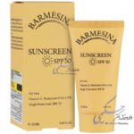 ضد آفتاب بارمسینا SPF50 فاقد چربی (بی رنگ)