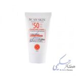 کرم ضد آفتاب اسکن اسکین SPF50 مناسب پوست نرمال تا مختلط (بی رنگ)