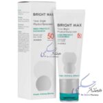 ضد آفتاب فیزیکال برایت مکس مدل تن برایت SPF50 (بی رنگ)