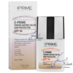 فلوئید ضد آفتاب پرایم SPF50 حاوی ویتامین C (بژ طبیعی)