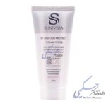 کرم ضد آفتاب سانیورا SPF50 مناسب پوست خشک و حساس (بژ روشن)