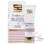 فلوئید ضد آفتاب ساین اسکین SPF50 مناسب انواع پوست (بی رنگ)