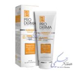 کرم ضد آفتاب پرودرما SPF50 مناسب پوست چرب (بی رنگ)
