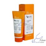 کرم ضد آفتاب وچه SPF50 مناسب پوست خشک و نرمال (بژ طبیعی)