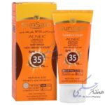 کرم ضد آفتاب آنتی آکنه سان سیف SPF35 (بژ روشن)