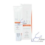 کرم ضد آفتاب و ضد لک ام کیو SPF50 (بی رنگ)