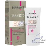 فلوئید ضد آفتاب درمالیفت SPF50 مدل Tranexid (بی رنگ)