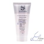 کرم ضد آفتاب سانیورا SPF50 مناسب پوست چرب (بژ روشن)