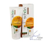 کرم ضد آفتاب فاقد چربی شون SPF50 (بژ طبیعی)