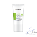 فلوئید ضد آفتاب ویتالیر SPF50 مدل اکتی ویت (بی رنگ)